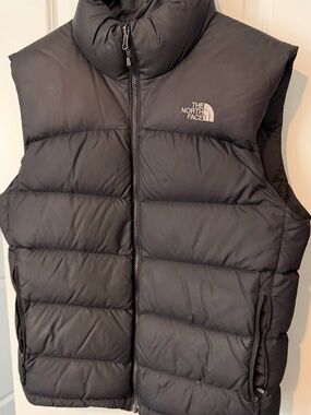 The North Face Black Quilted Down Vest